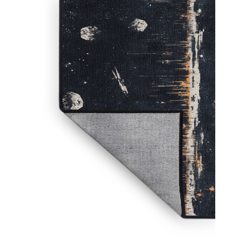 Tapis gris lavable à la machine, Tapis de couloir 2 pi x 4 pi