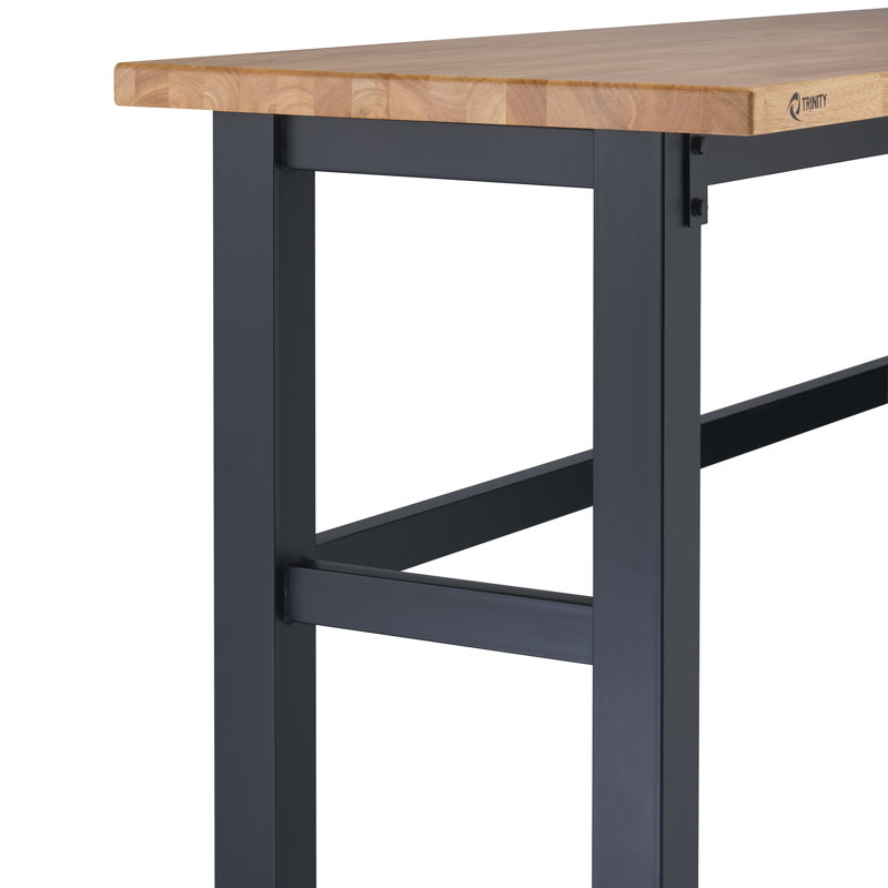 TRINITY Wood Top Work Table, 40" H X 72" W X 24" D