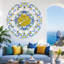 Horloge murale surdimensionnée de 36 po pour le salon avec de vrais engrenages en mouvement style italien-91717522