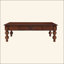 Ensemble de 3 tables basses en bois massif avec tiroir, table basse rétro et 2 tables d'appoint de bout pour le salon, le bureau et un appartement-1108426055