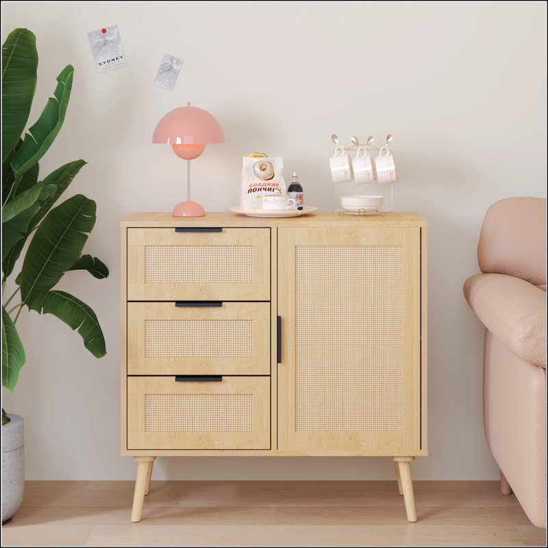 Buffet en bois et commode Modern