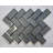2" x 4" Glass Herringbone / Chevron Mosaic Tile-50868083