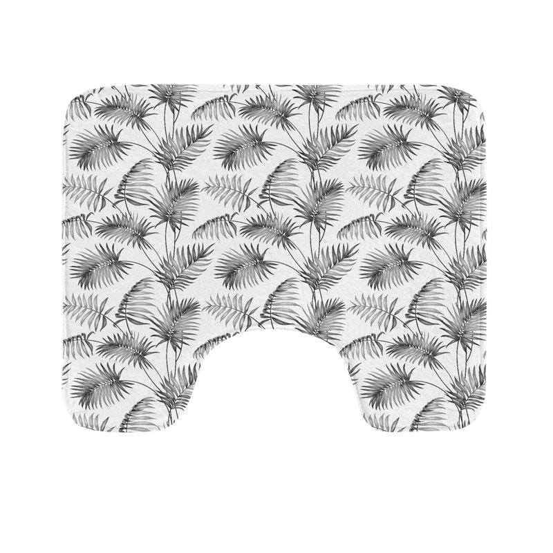 Tapis de salle de bain en U Nature