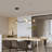 5 - Light Black LED Unique/Statement Pendant