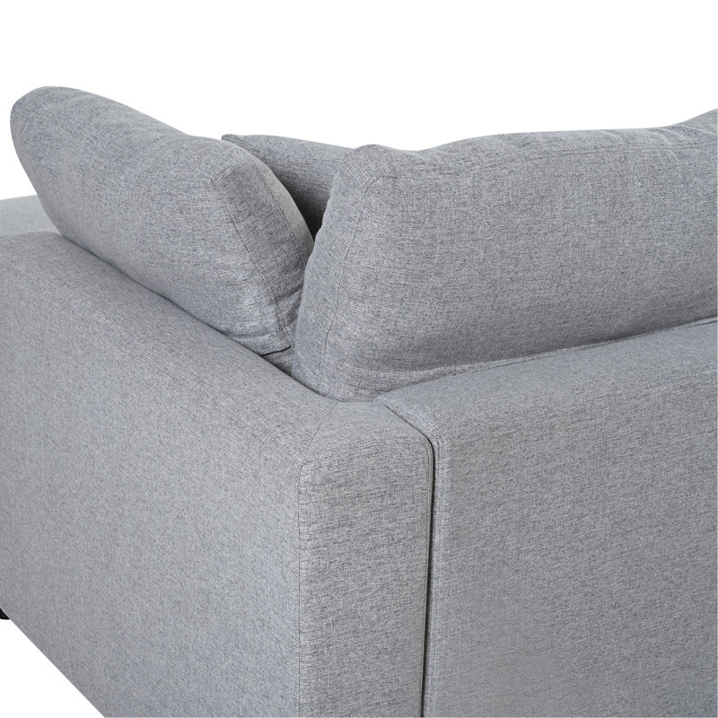 U_STYLE Grand canapé modulaire en U de 128 po avec 2 repose-pieds mobiles, tissu chenille, conception modulaire pour le salon, le cinéma maison et l'espace spacieux (ancien sku: WY000454AAE)
