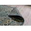 Tapis gris charmant en laine nouée à la main-360758419