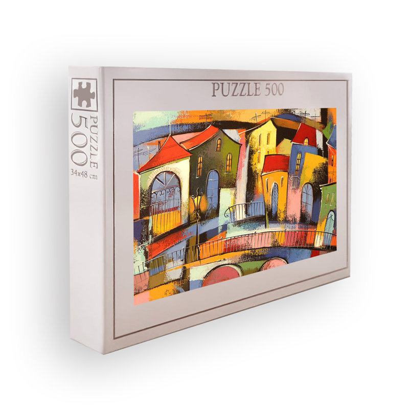 500-Piece Puzzle, 100% Cardboard, 18.9 x 13.4 inches | Box Size: 13.2 x 9.1 x 2.0 inches | Perfect for Family Fun & Relaxation, High-Quality, Durable Pieces for Easy Assembly, Ideal Gift for Puzzle Lovers