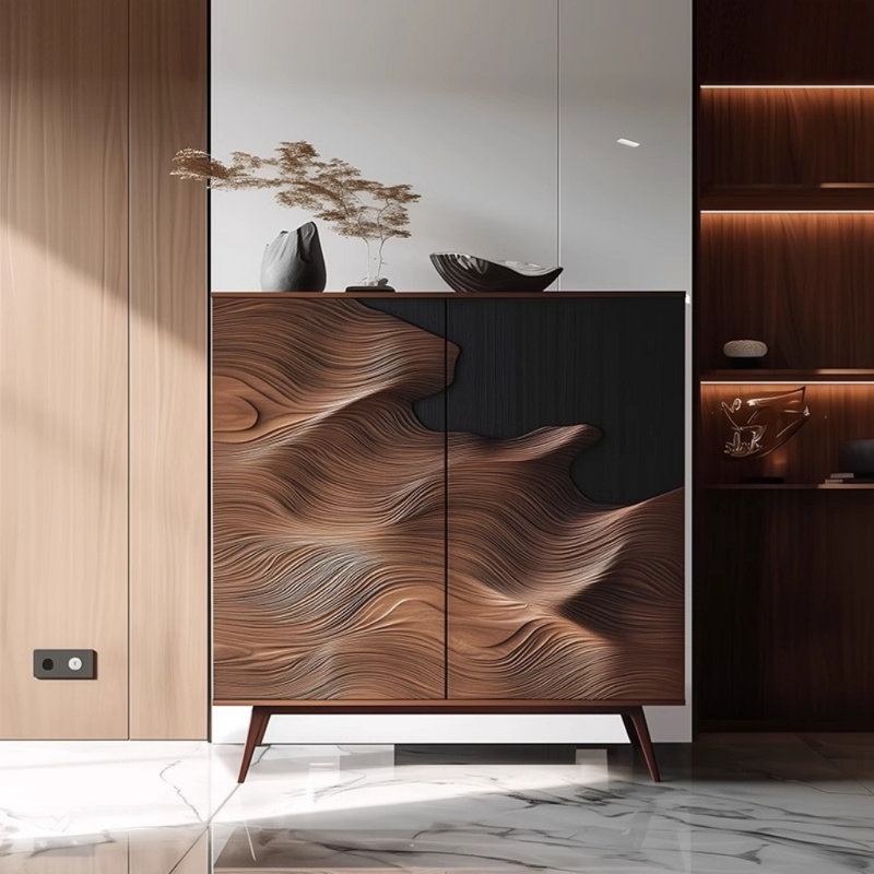 Simple Ltalian Style Light Luxury Dining Sideboard