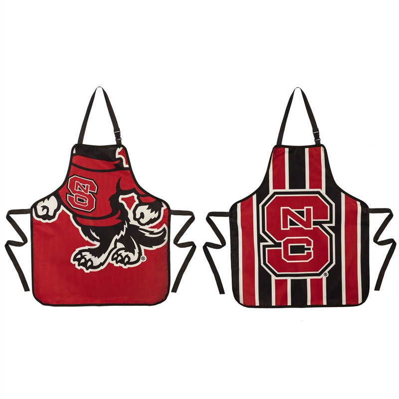 No Pattern Bib Apron, North Carolina State University