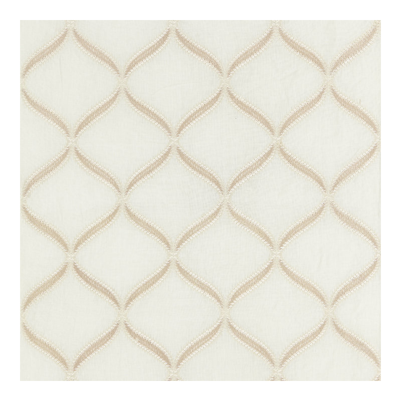 Tissu Jardin, Bisque