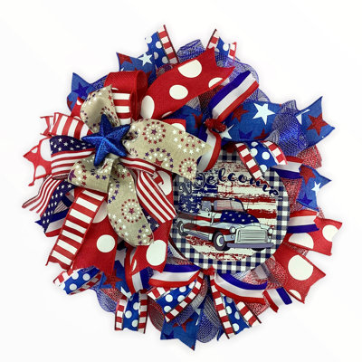 Handcrafted Faux 18'' Wreath