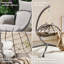 Grey Egg Chair with Stand