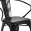 Chaise de salle à manger empilable-370950843