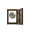 5645637D935040D5A28756CDF4F021F0 Horloge cadre photo Alex en bois et verre