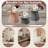 Square Shaped Coffee Table Couch Table For Living Room Modern Side Table-22334889-22334902