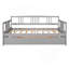 Lit de jour en bois avec lit gigogne simple