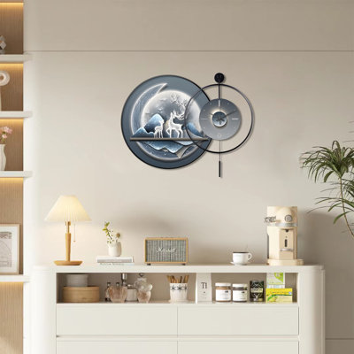 Aluminium Alloy Wall Clock