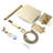 12" Shower With Handheld, Wall Mounted, Ceramic Disc, Balanced, Ergonomic Handle, Brushed Gold Finish User-,-121645534
