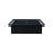 Modern Style Heavy Duty King Size Bed Base Frame Made With Metal In Black