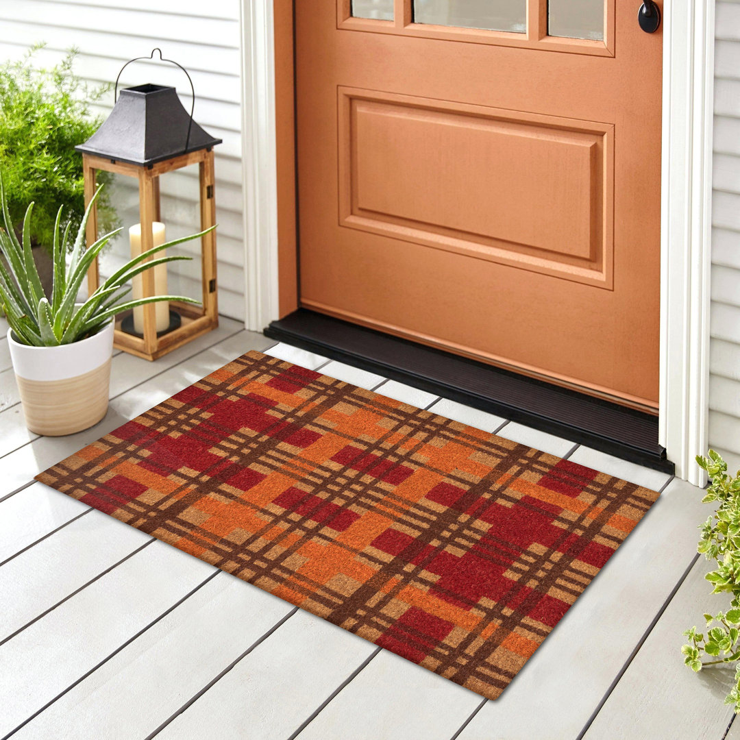 Stynke Non-Slip Thanksgiving Outdoor Doormat Gracie Oaks 