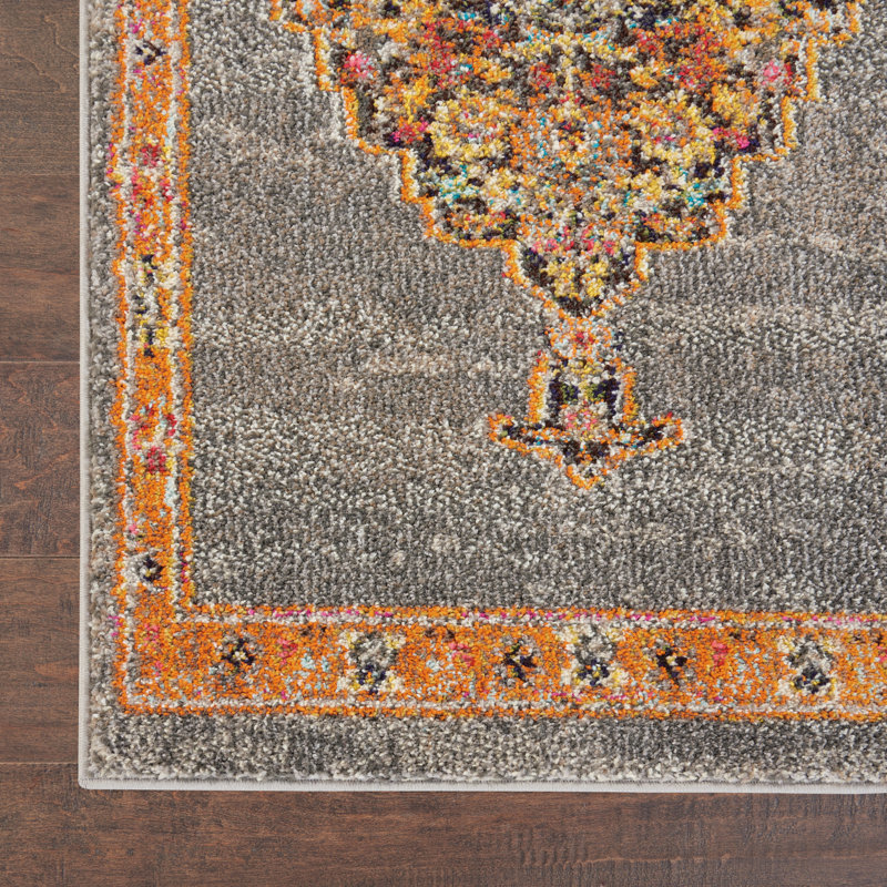 Oriental Indoor Rug, Rectangle 2'2" x 3'9"