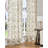 Linen Blend Semi Sheer Pod Pocket Floral Patterned French Country Curtains-1867900614-1867900613