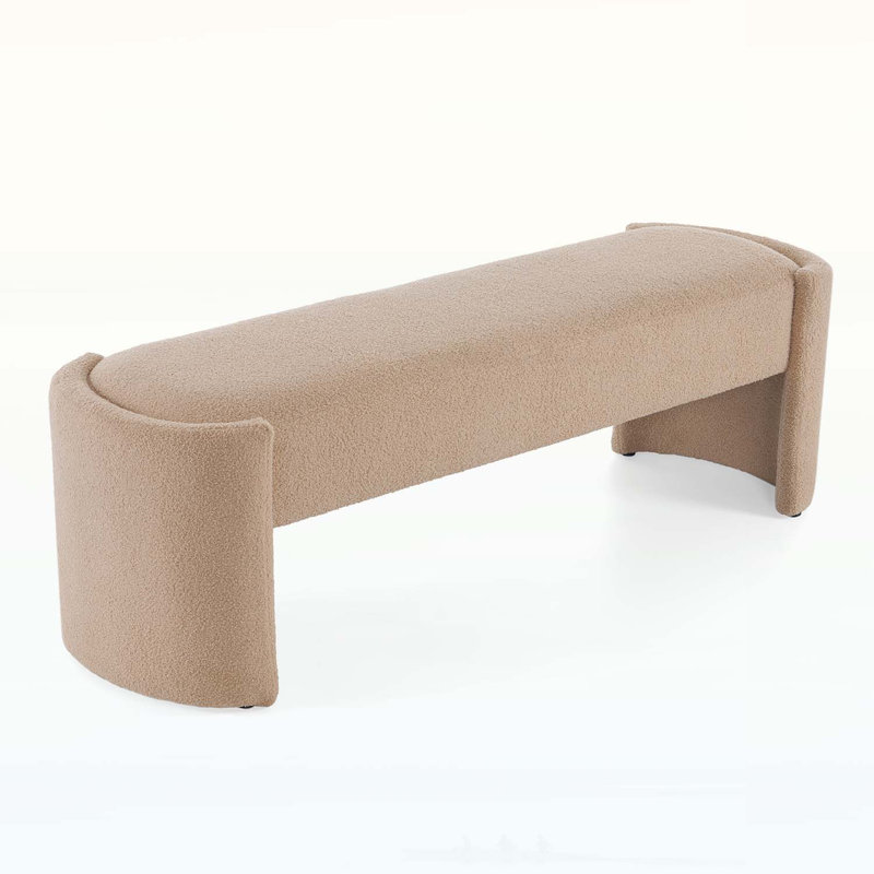Blaine Sleek And Stylish Long - Shaped Bench