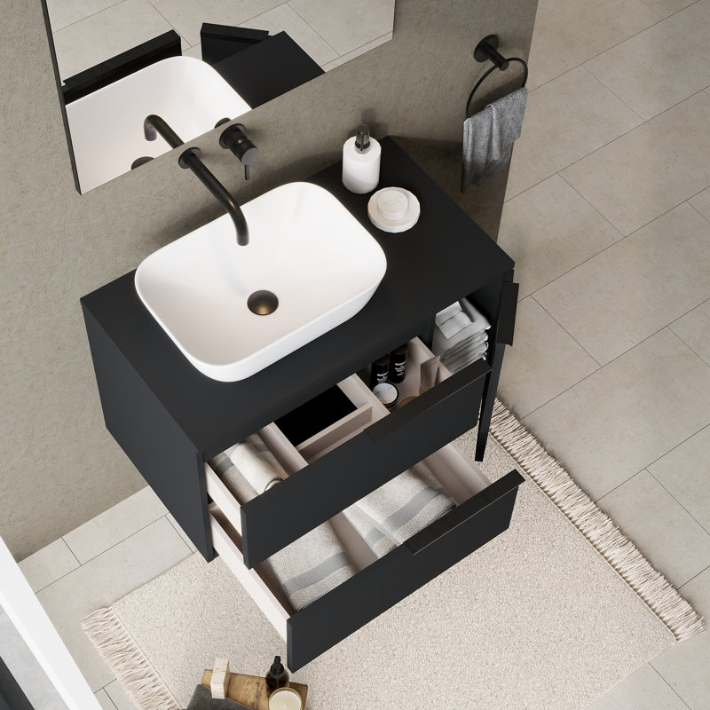 Sahanna 80mm Single Bathroom Vanity with Basin