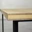 Herschel Oak Solid Wood Top Metal Base Dining Table-1437970426-1437969922