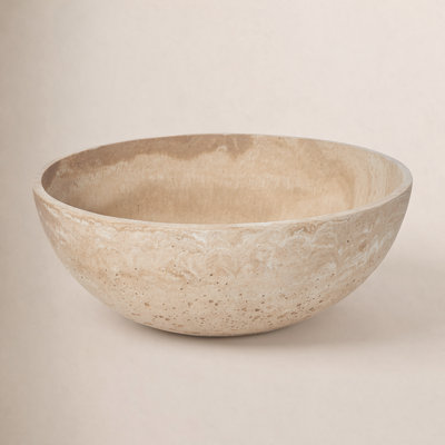 Jessa Sandstone Salad Bowl