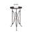 Obsidian Marble Tray Top End Table-203380596-200212267