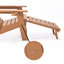 Chaise Adirondack pliante avec porte-gobelet