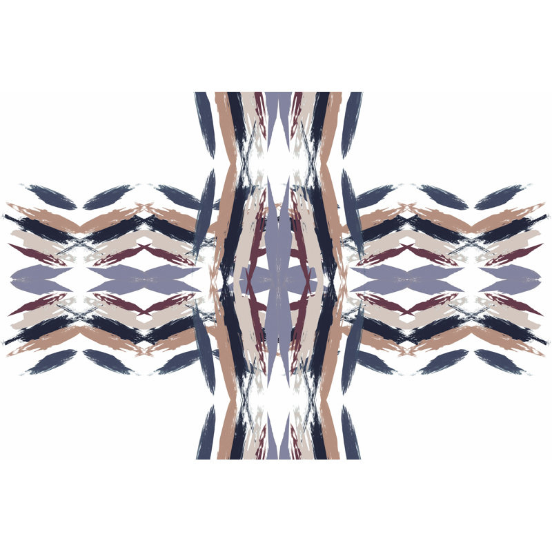 Mirror Mirror III by Jennifer Goldberger - Wrapped Canvas Painting, 51cm H x 76cm W