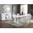 Eann 3-Drawer Rectangular Server in White High Gloss