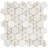 Karra 1" Marble Honeycomb Mosaic Wall & Floor Tile-55044784