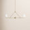 Kinston 2 - Light Shaded Modern Linear Chandelier