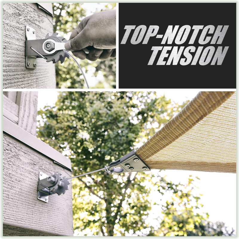 Tensioning Winch 4" Triangle Installation Kit