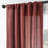 Cotton-Blend Textured Slub Semi-Sheer Curtains for Bedroom & Living Room Curtains (2 Panel Drapes)-864455976-864455981