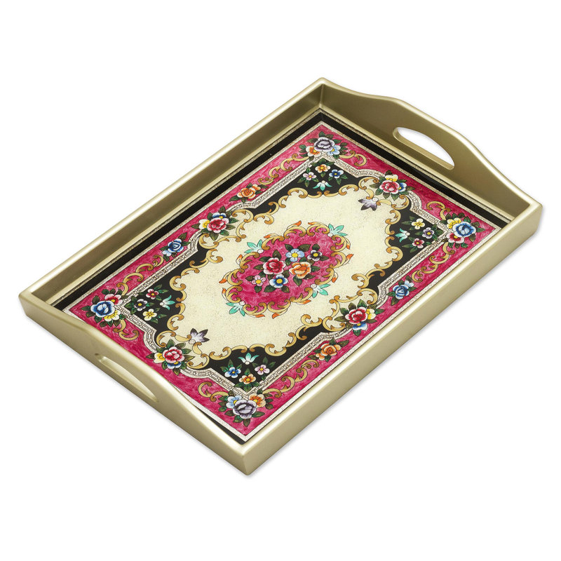 Oak Crest Wood Tray