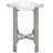 Burny Glass Top End Table