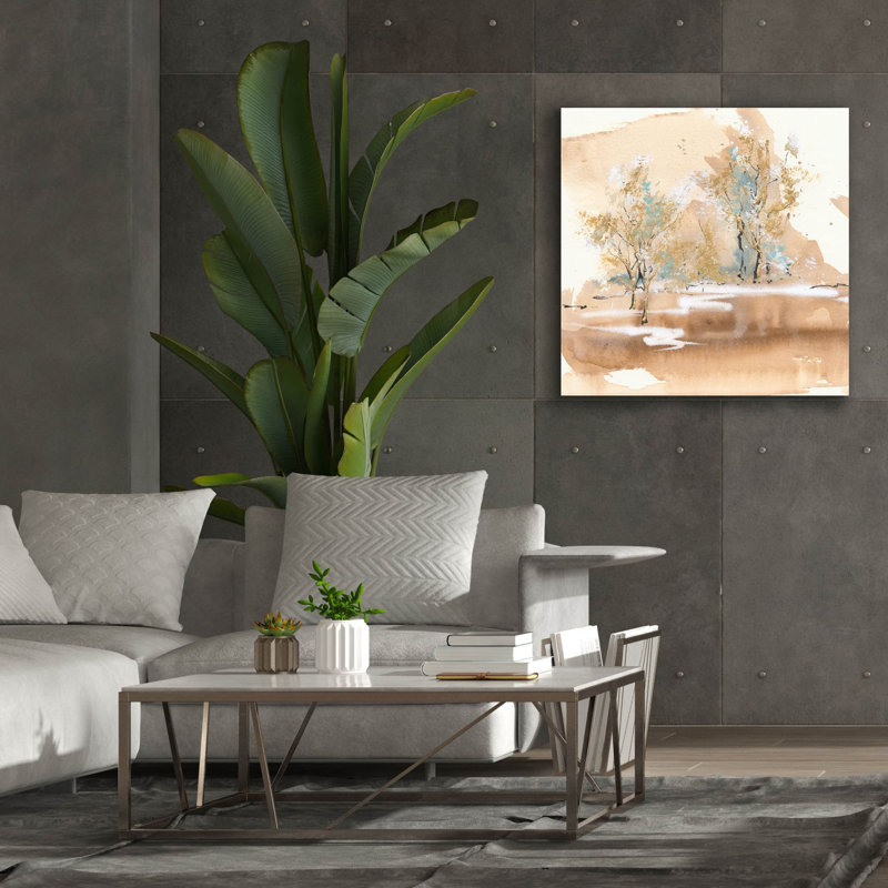 «Dusting Of Gold 2» par Chris Paschke, art mural sur toile, H 37 po x l 37 po x P 1,5 po