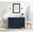 Guider 48" Free Standing Single Bathroom Vanity with Engineered Stone Top-92518498