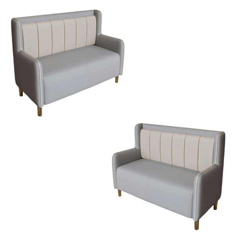 Banc rembourré en similicuir Light Luxury Fashion