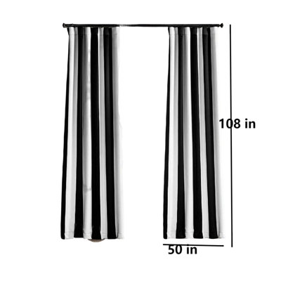 Paire de rideaux obscurcissant et isolant