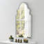Bagneux Moroc Arch Wood Framed Wall Mounted Accent Mirror-35271300-35271299