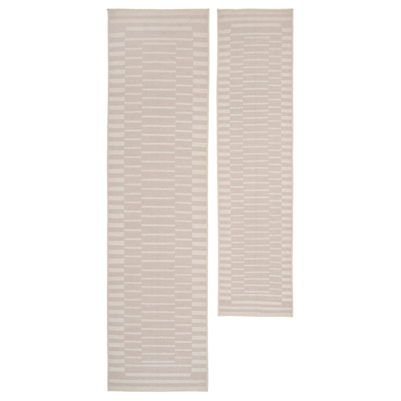 Runner Tathiana Vintage Look Cotton Machine Tufted Area Rug, 80cm x 300cm