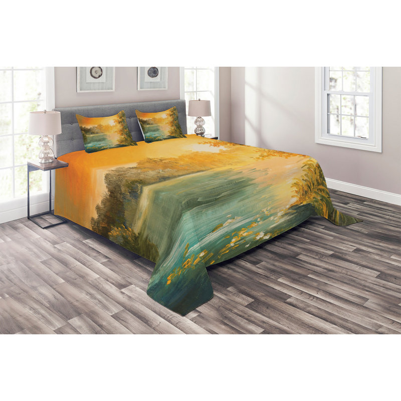 Rustic Polyester Coverlet