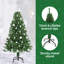 Artificial Christmas Tree with 150 LEDs with Stand-699772247-699772269