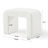 Stanwell 2-Pieces Modern Accent Vanity Stool for Bedroom, Makeup Room-1626696853