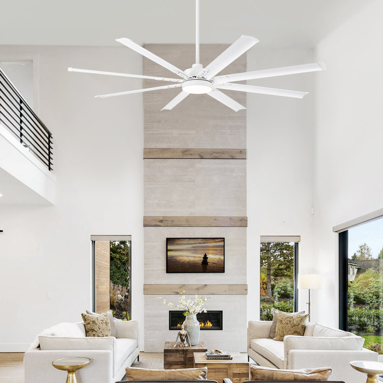 Ikera 72'' Ceiling Fan with LED Lights